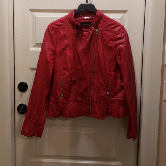 Black Rivet Jackets & Blazers - Black Rivet Faux Leather Jacket Sz XXL